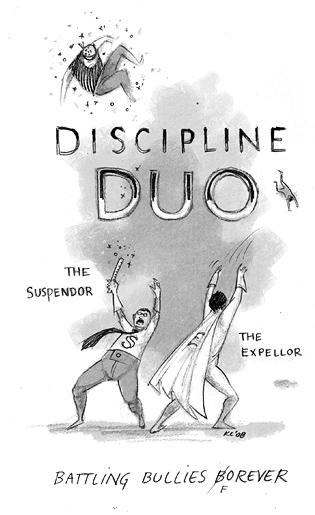 Discipline Duo: Battling Bullies Forever.