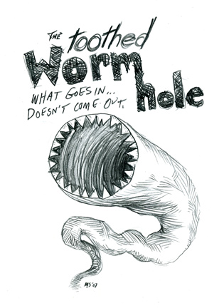 The Toothed  Wormhole